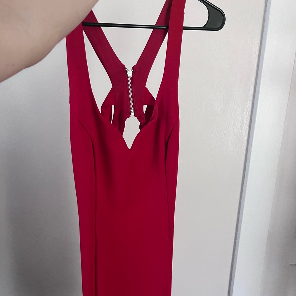 Red dress